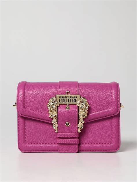 versace jeans couture crossbody bag pink|Versace Jeans Couture tote bag.